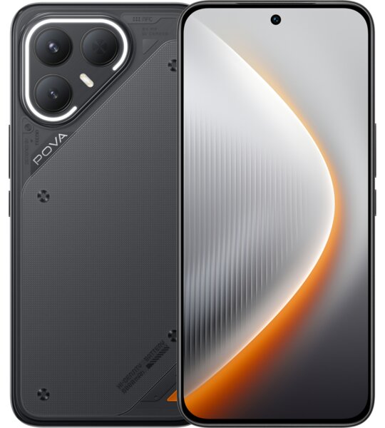 Сотовый телефон Tecno Pova 7 Pro 5G 8/256Gb black