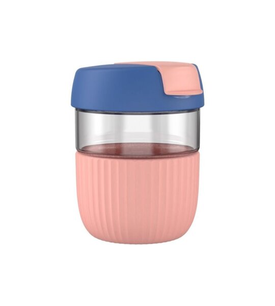Кружка-непроливайка KissKissFish Rainbow Cup Pink-blue