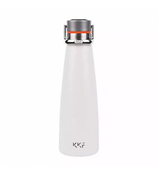 Термобутылка KissKissFish Smart Vacuum Bottle White