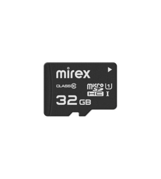 Карта памяти Micro SD 32Gb Mirex class 10 UHS-I U1