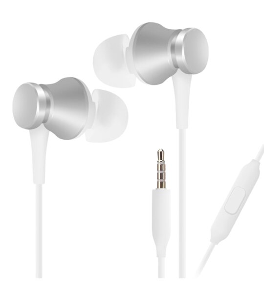 Гарнитура Xiaomi Mi in-ear Headphones Basic серебристая