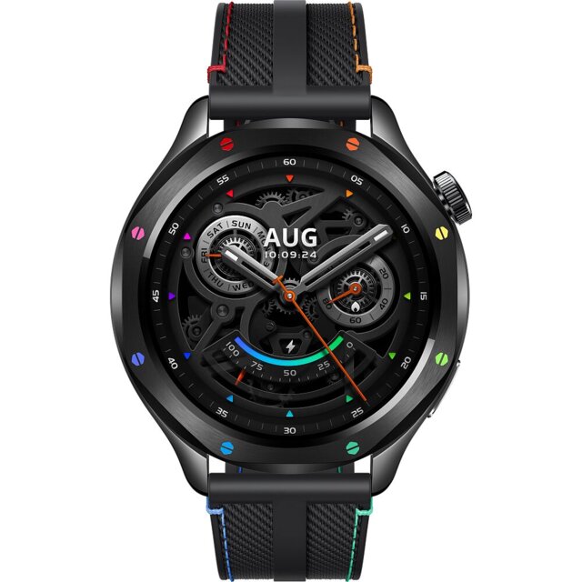 Смарт-часы Xiaomi Watch S4 black rainbow